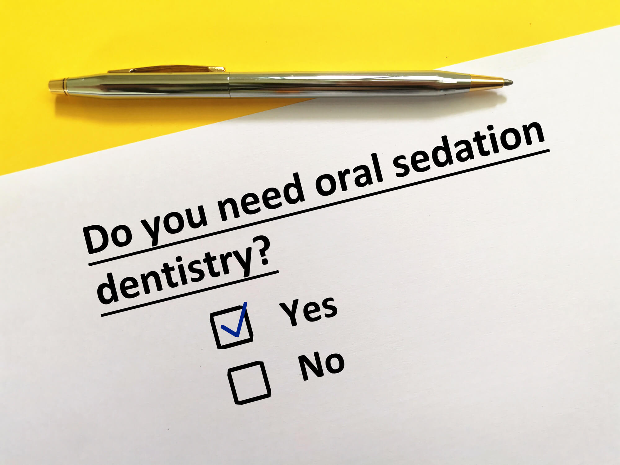 Sedation Dentistry in NYC form