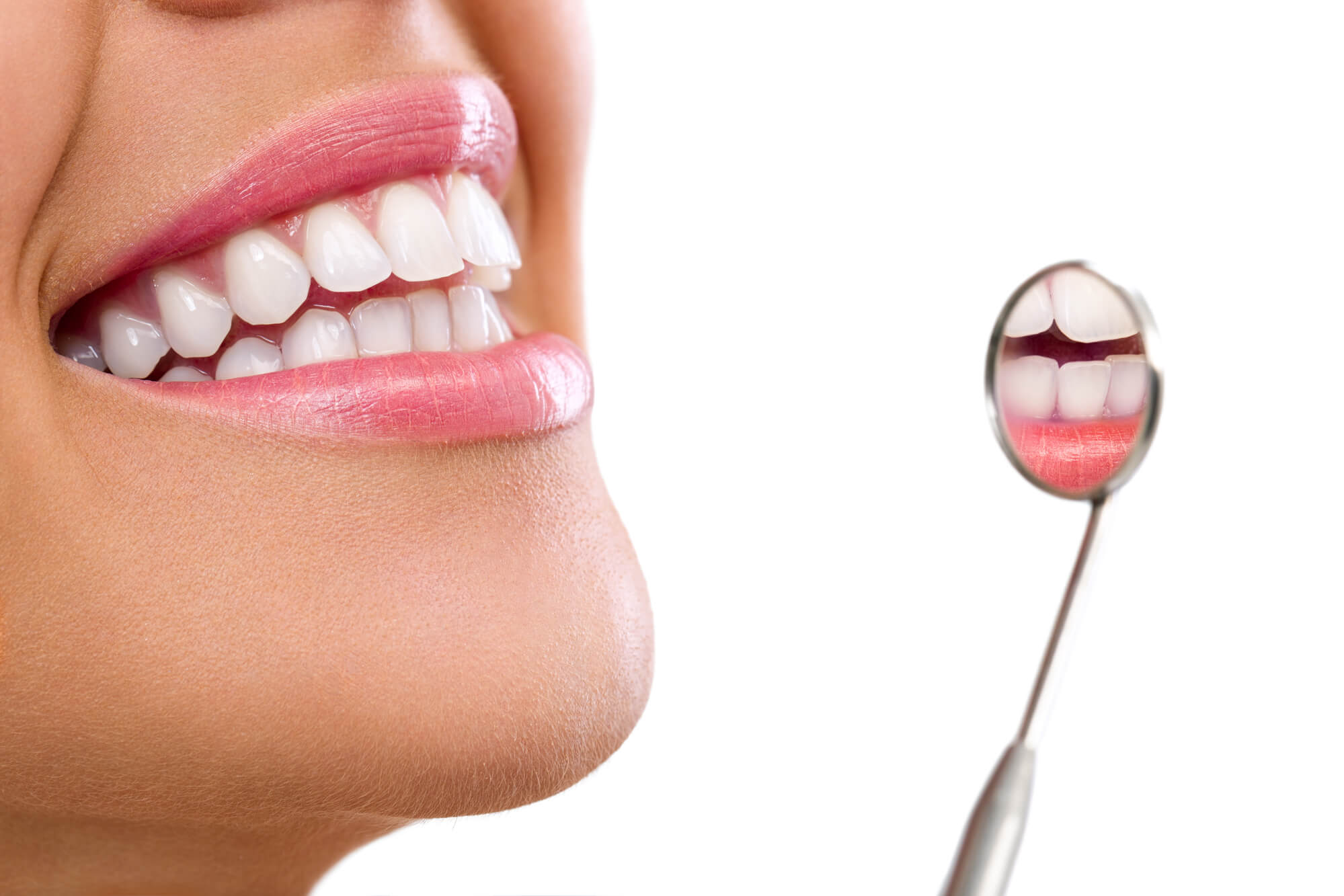 a smiling patient at the Dentist in midtown Manhattan 