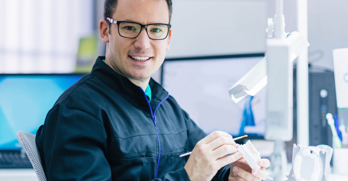Dentist Murray hill smiling